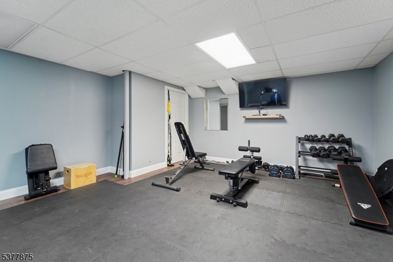 14 Broadway Road Warren, NJ 07059 - Photo 36 of 45 a view of a room with gym equipment