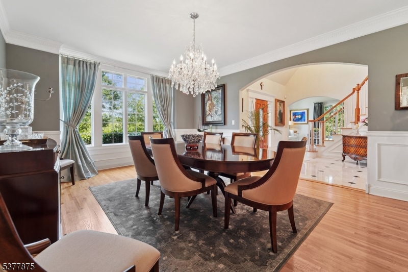 14 Broadway Road Warren, NJ 07059 - Photo 6 of 45 a view of a dining room with furniture window and wooden floor