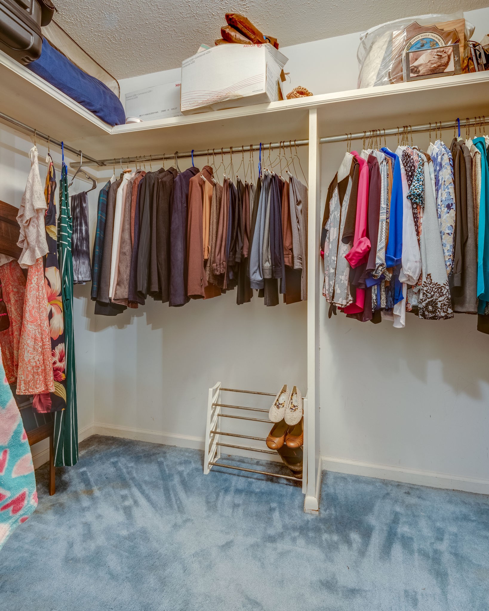 3851 Martins Chapel Road Springfield, TN 37172 - Photo 22 of 37 a view of walk in closet with clothes and shoes