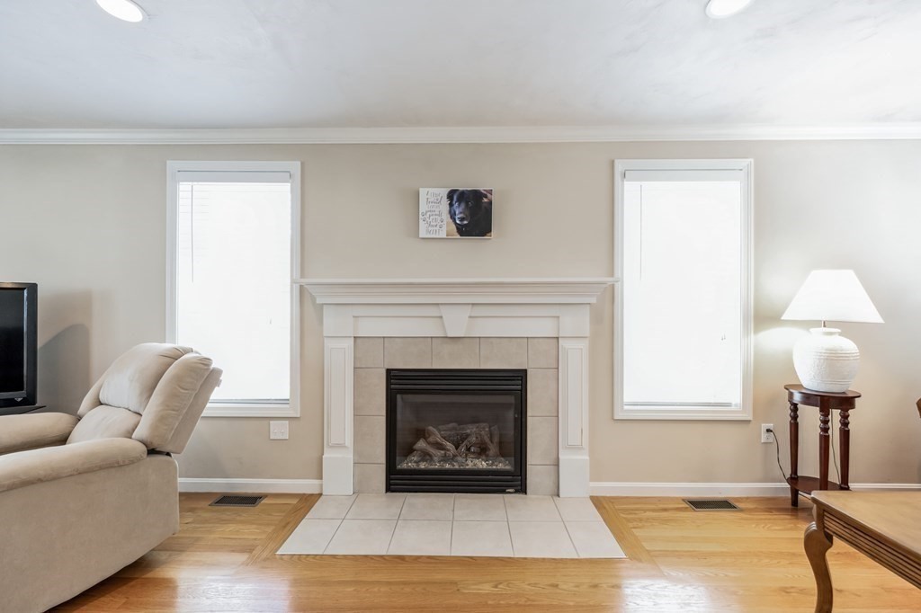 27 Honeysuckle Road Worcester, MA 01607 - Photo 6 of 30 a living room with furniture and a fireplace