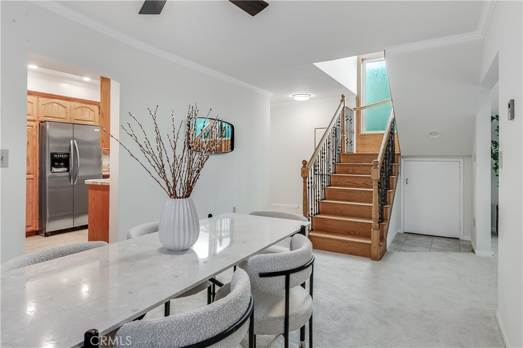 214 Angelo Walk Long Beach, CA 90803 - Photo 15 of 36 a view of livingroom with furniture and stairs