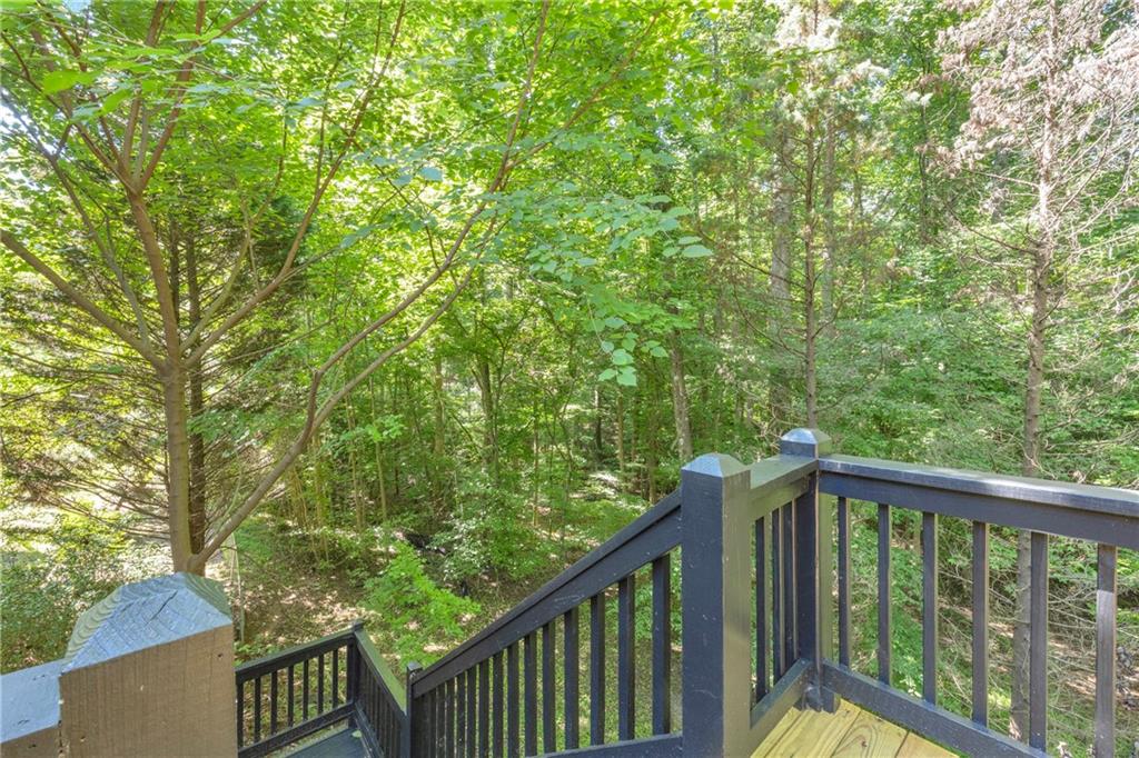 2941 Lake Hollow Road Gainesville, GA 30501 - Photo 39 of 53 a view of a balcony with a pot