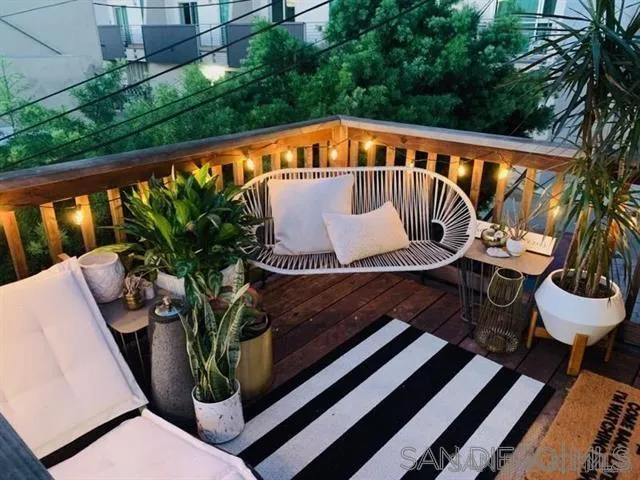 3967-69 8th Avenue San Diego, CA 92103 - Photo 8 of 10 a view of a balcony with chairs