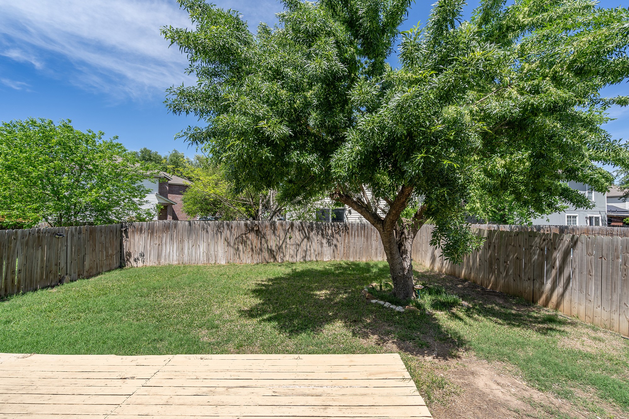 1305 Water Spaniel Way Round Rock, TX 78664 - Photo 25 of 27 a view of backyard with green space
