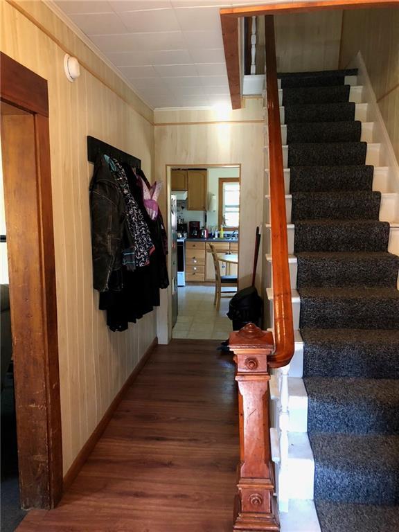 47 Spring Street Calais, ME 04619 - Photo 5 of 15 Front Hall & Staricase.