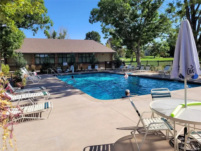 a view of a storage area with racks