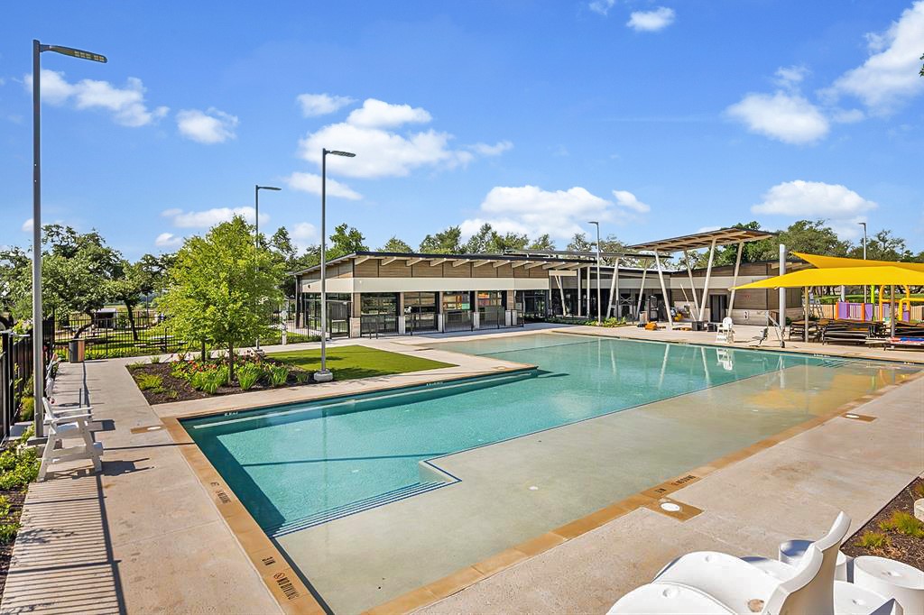 241 Night Riders Way Jarrell, TX 76537 - Photo 36 of 39 Community pool featuring a patio
