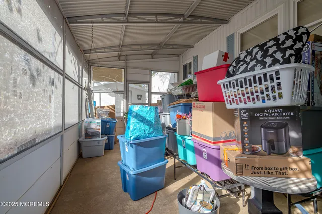 a room with musical instruments