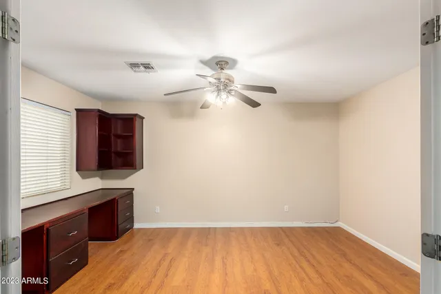 a room with furniture and window