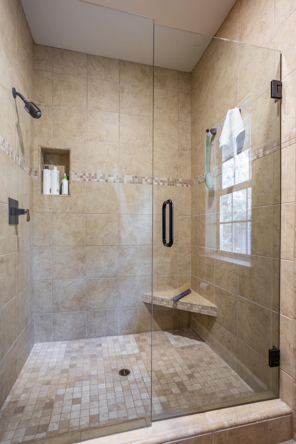 808 Country Club Drive Modesto, CA 95356 - Photo 47 of 60 a bathroom with a shower