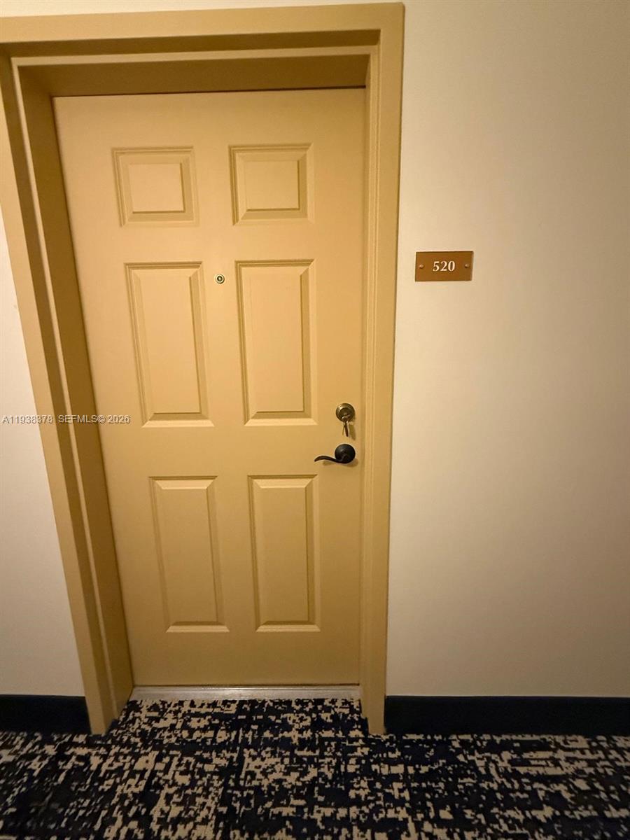 8390 Southwest 72nd Avenue, Unit 520 Miami, FL 33143 - Photo 18 of 61 a view of a door