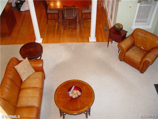 1307 Goswick Ridge Road Midlothian, VA 23114 - Photo 7 of 12 view of livingroom with wooden floor