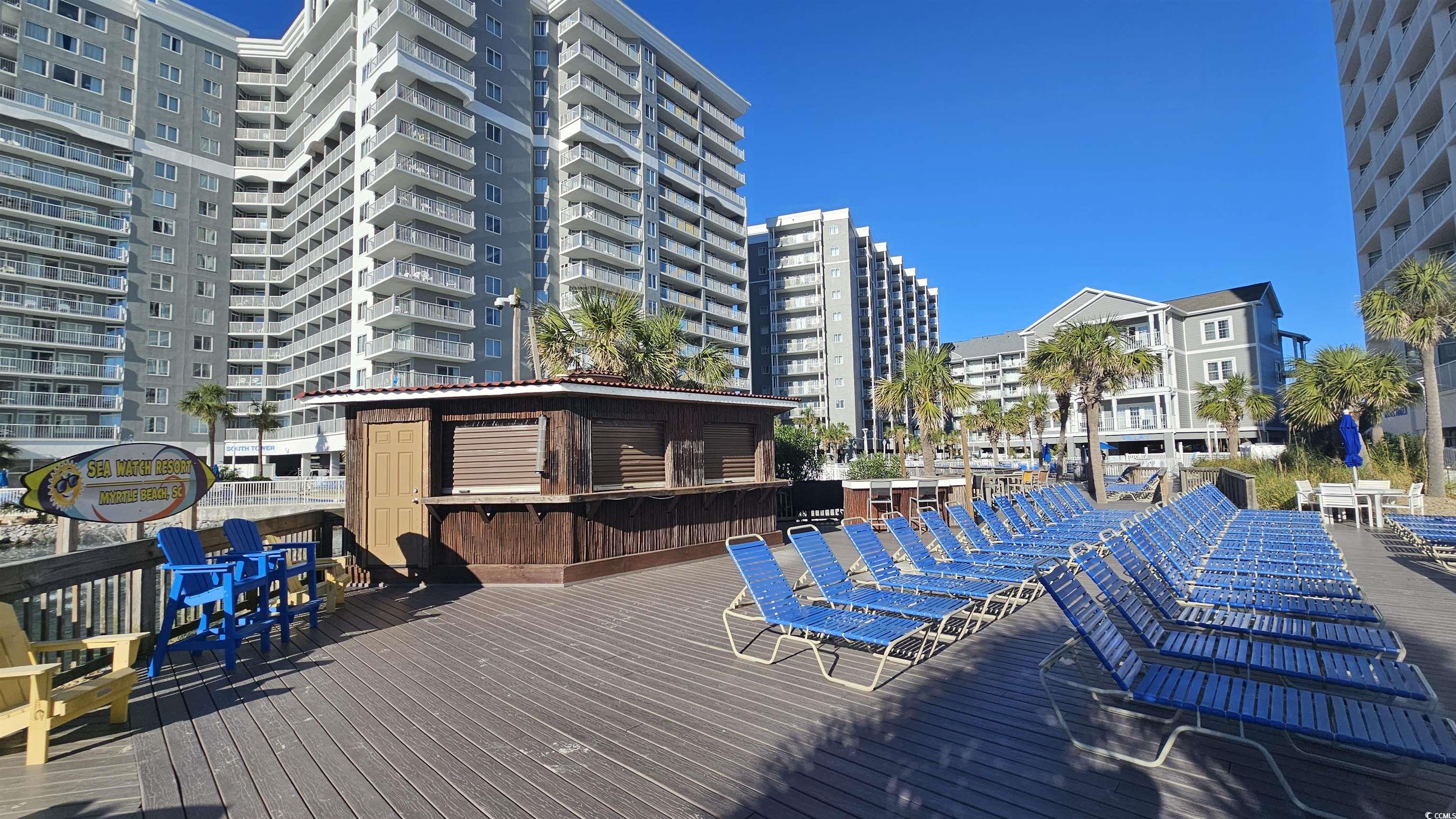 161 Seawatch Drive, Unit 610 Myrtle Beach, SC 29572 - Photo 25 of 35 View of deck