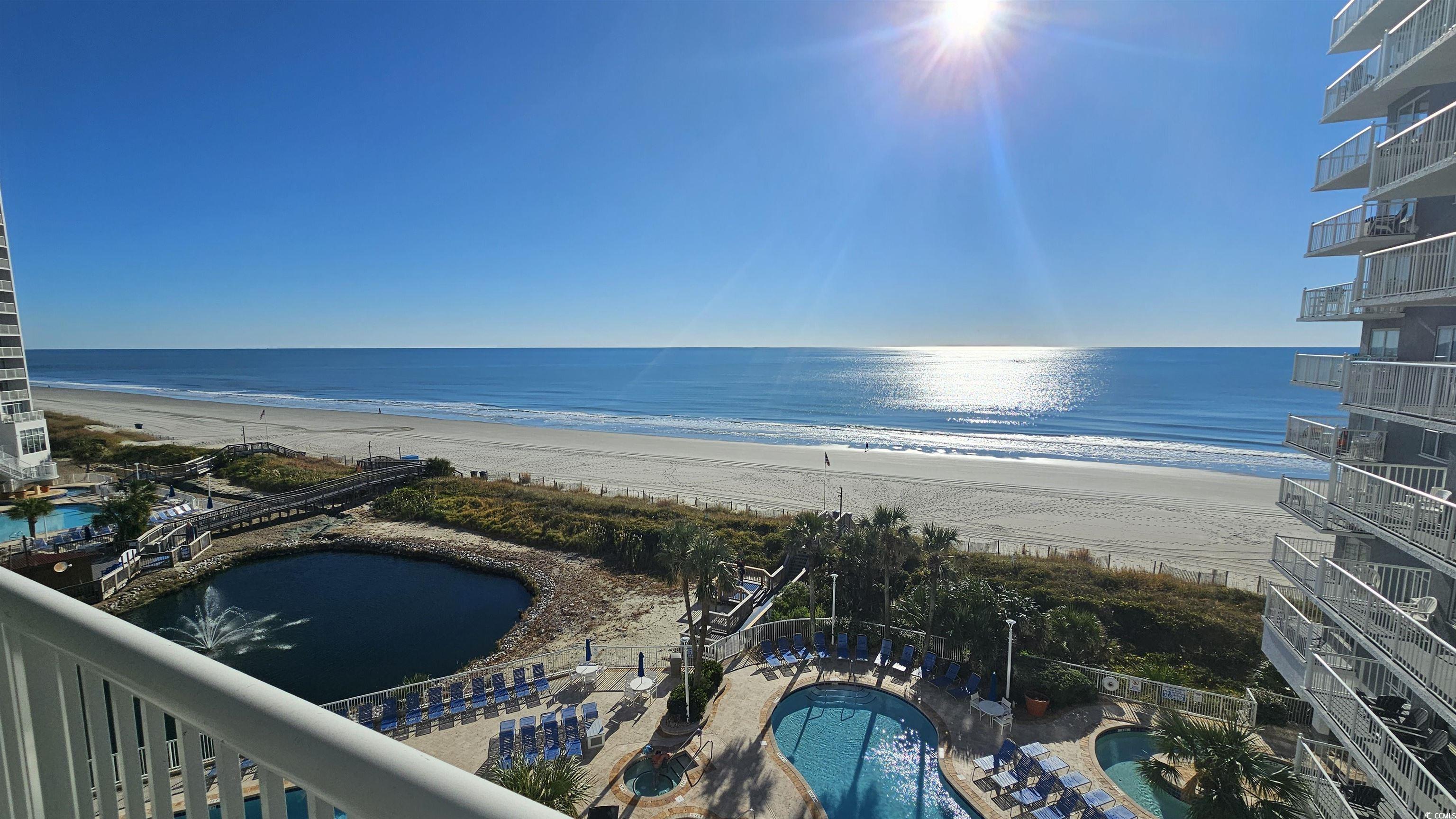 161 Seawatch Drive, Unit 610 Myrtle Beach, SC 29572 - Photo 34 of 35 Water view featuring local beach