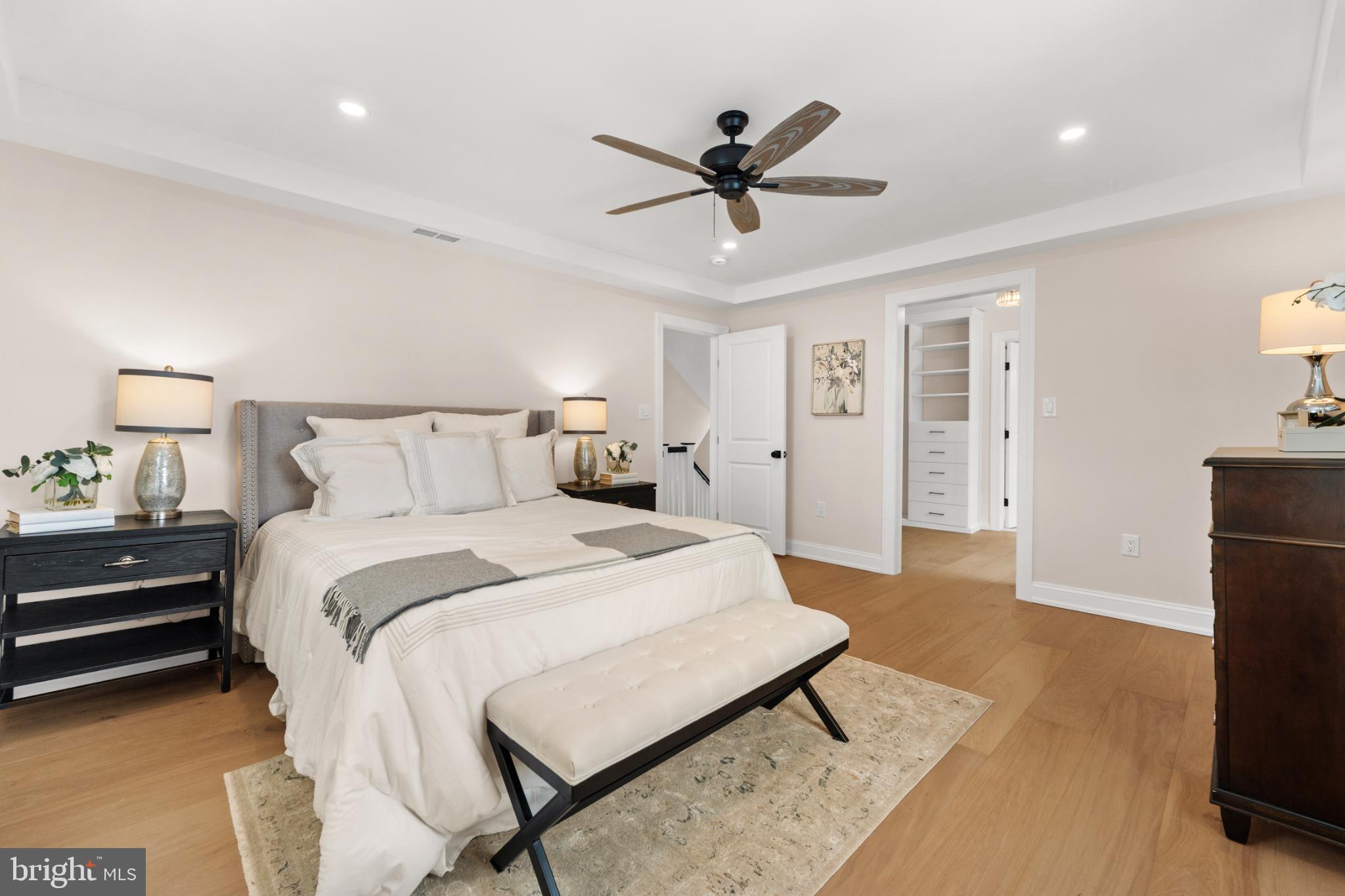 466 St Davids Avenue Wayne, PA 19087 - Photo 20 of 41 a bedroom with a bed and a flat screen tv