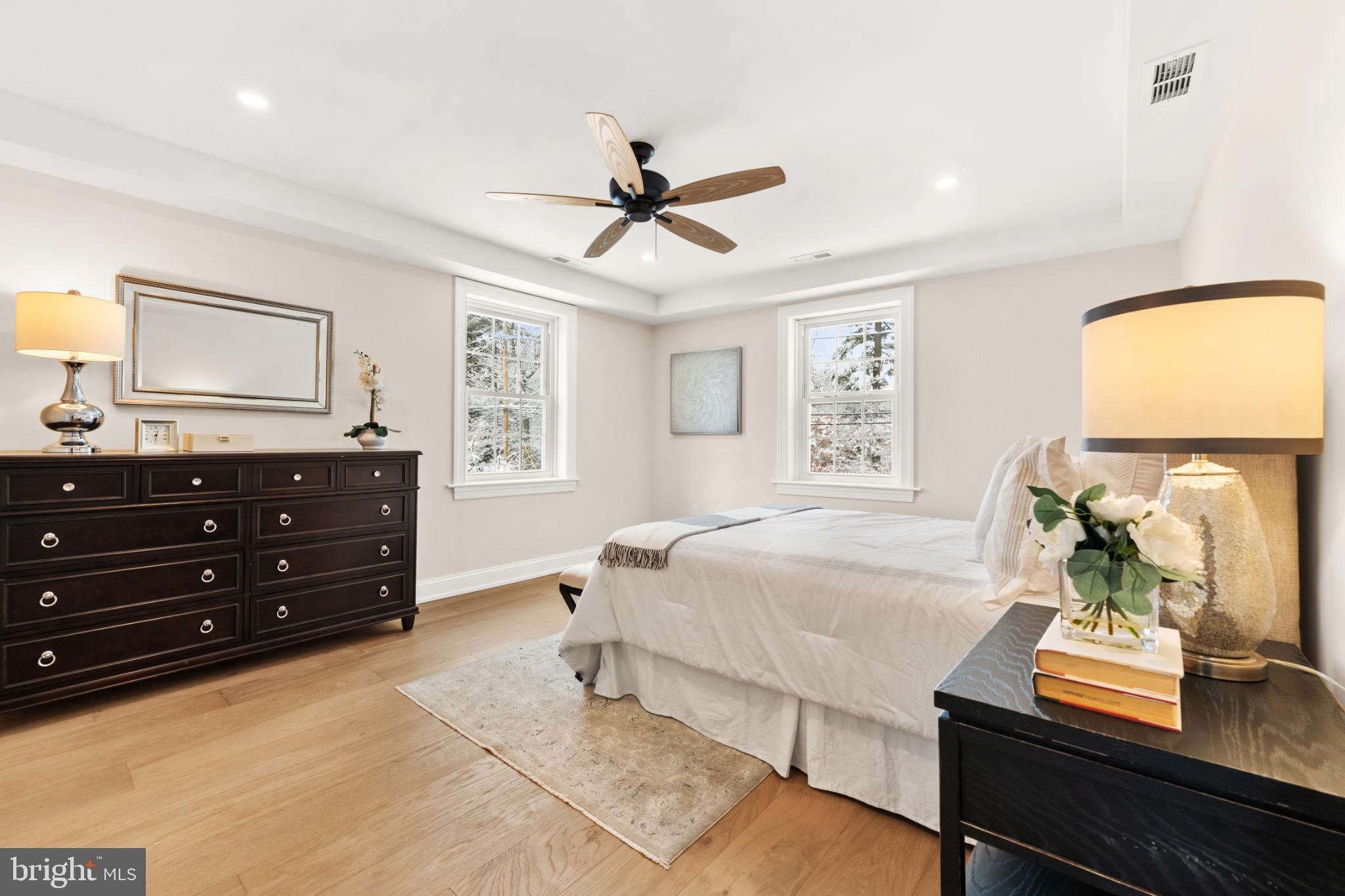 466 St Davids Avenue Wayne, PA 19087 - Photo 22 of 42 a bedroom with a bed and wooden floor