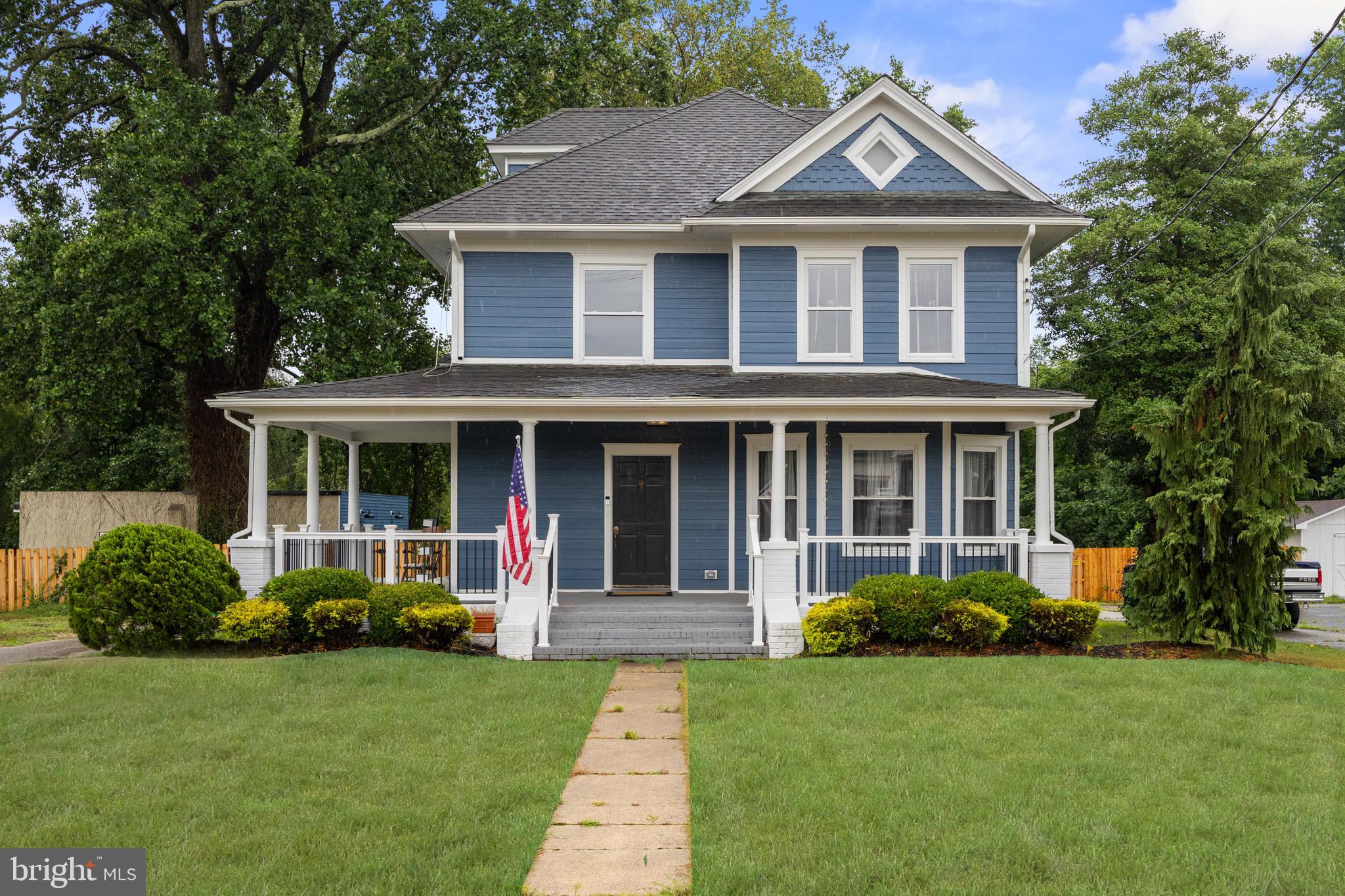 218 Pleasant Mills Road Hammonton, NJ 08037 - Photo 1 of 36 a front view of a house with garden