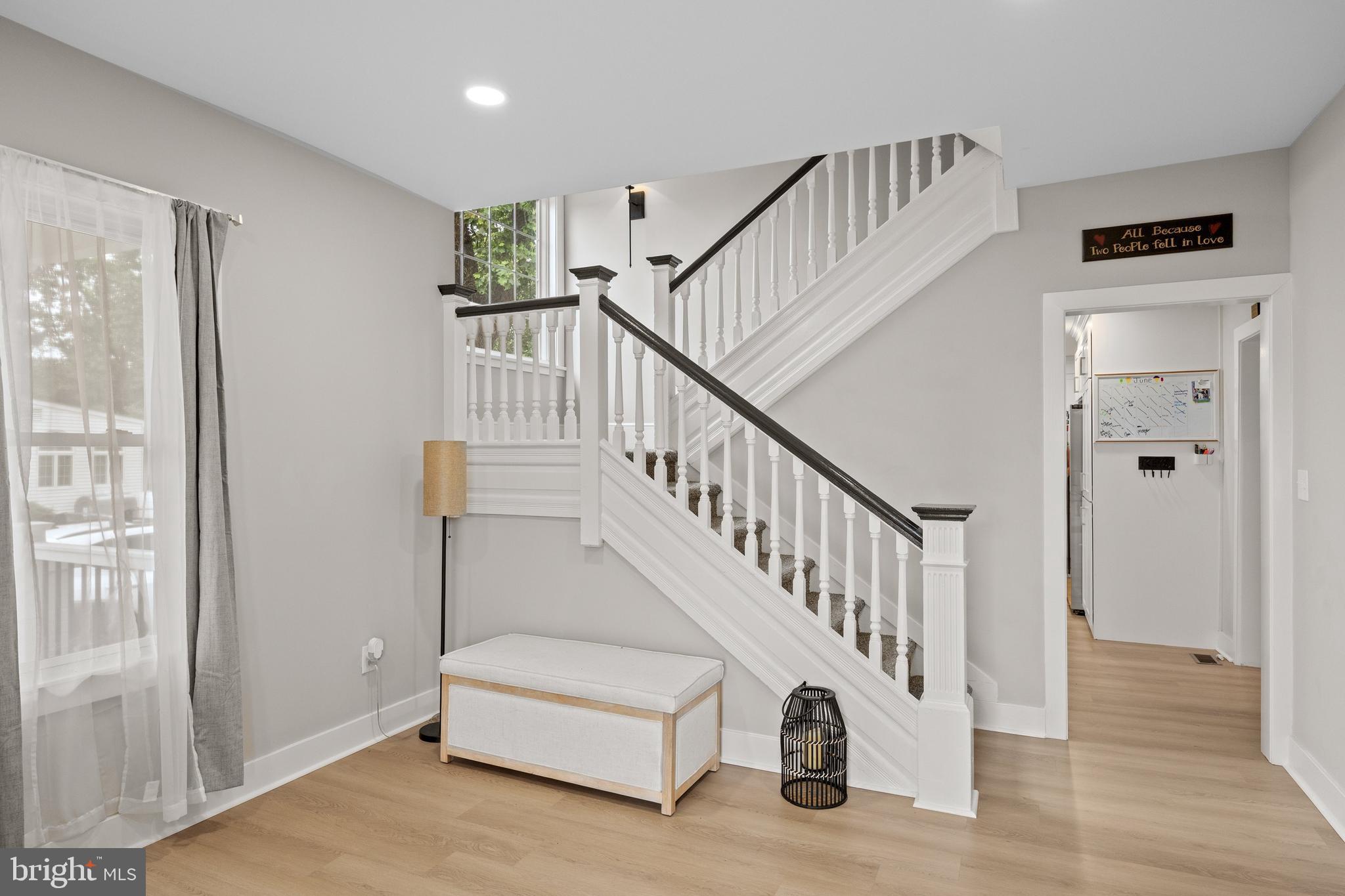 218 Pleasant Mills Road Hammonton, NJ 08037 - Photo 4 of 36 a view of entryway and hall with wooden floor