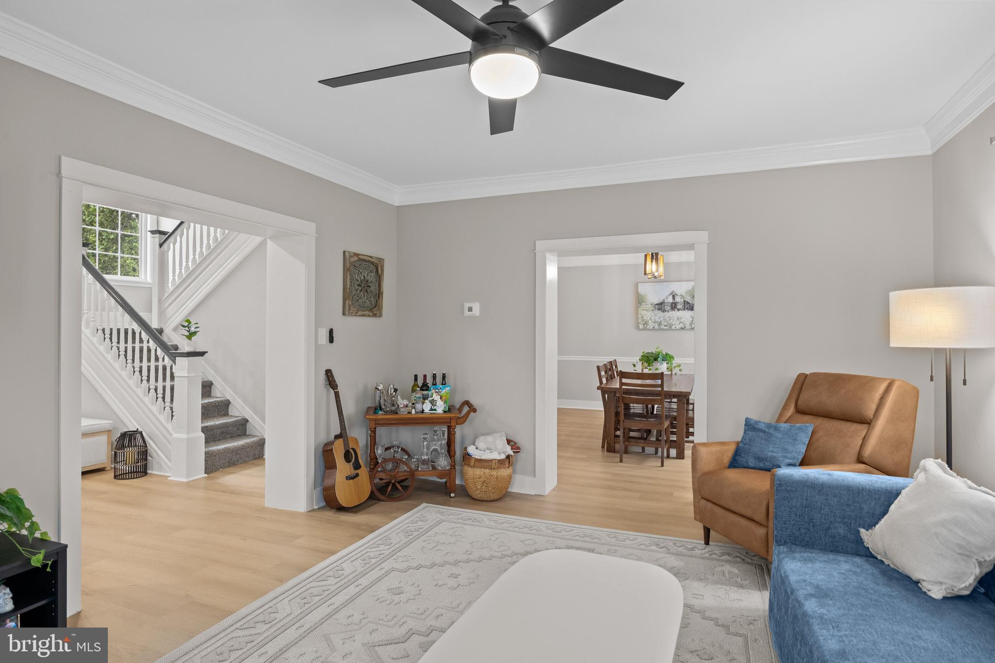 218 Pleasant Mills Road Hammonton, NJ 08037 - Photo 6 of 36 a living room with furniture and a wooden floor