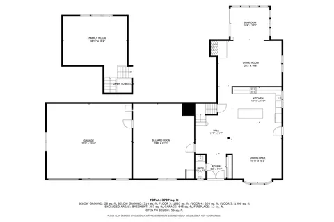 a picture of a room with a white wall and a large window