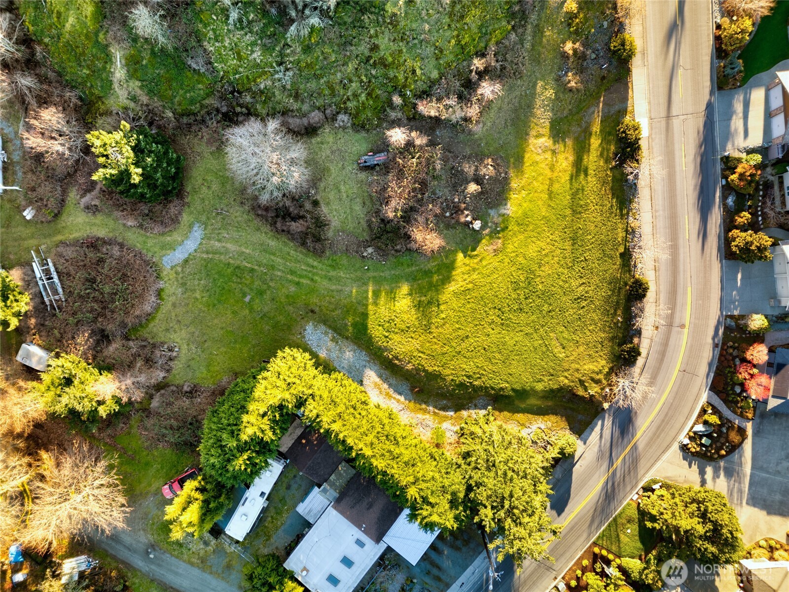 2707 17th Street Anacortes, WA 98221 - Photo 7 of 10 a view of lake from yard