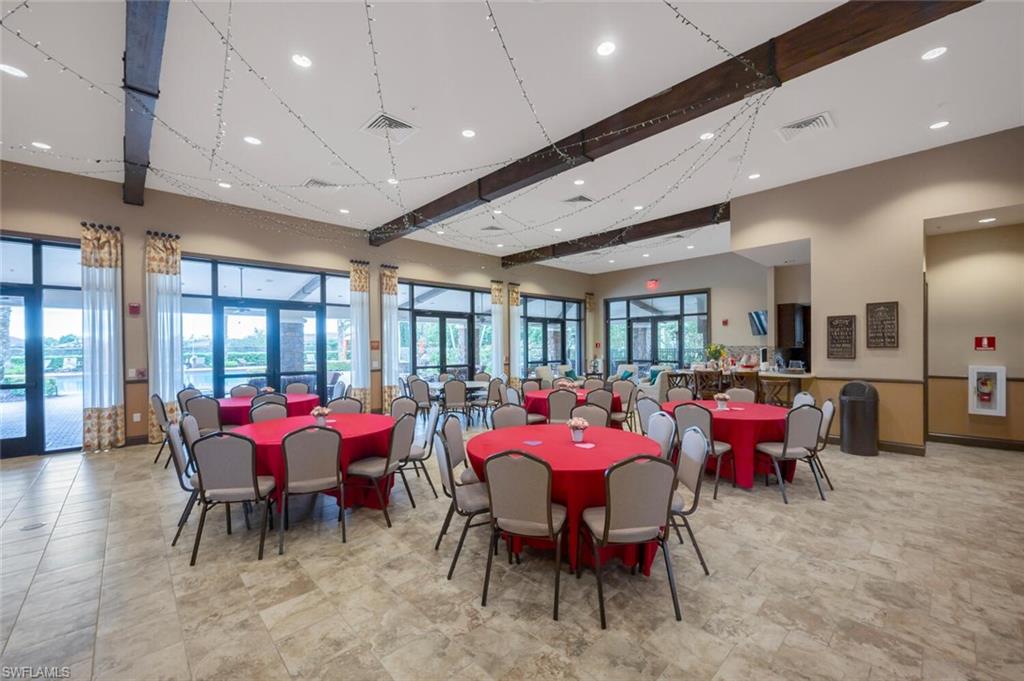 8416 Rosa Court Naples, FL 34114 - Photo 25 of 33 a view of a dining room with furniture window and outside view
