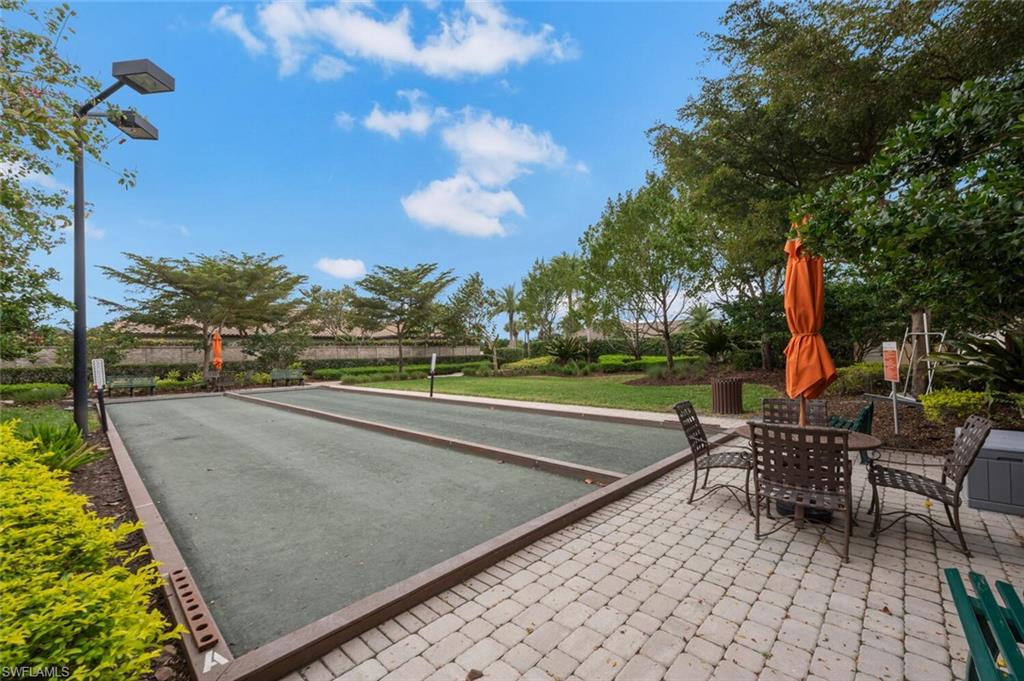 8416 Rosa Court Naples, FL 34114 - Photo 32 of 33 a view of a terrace with sitting area