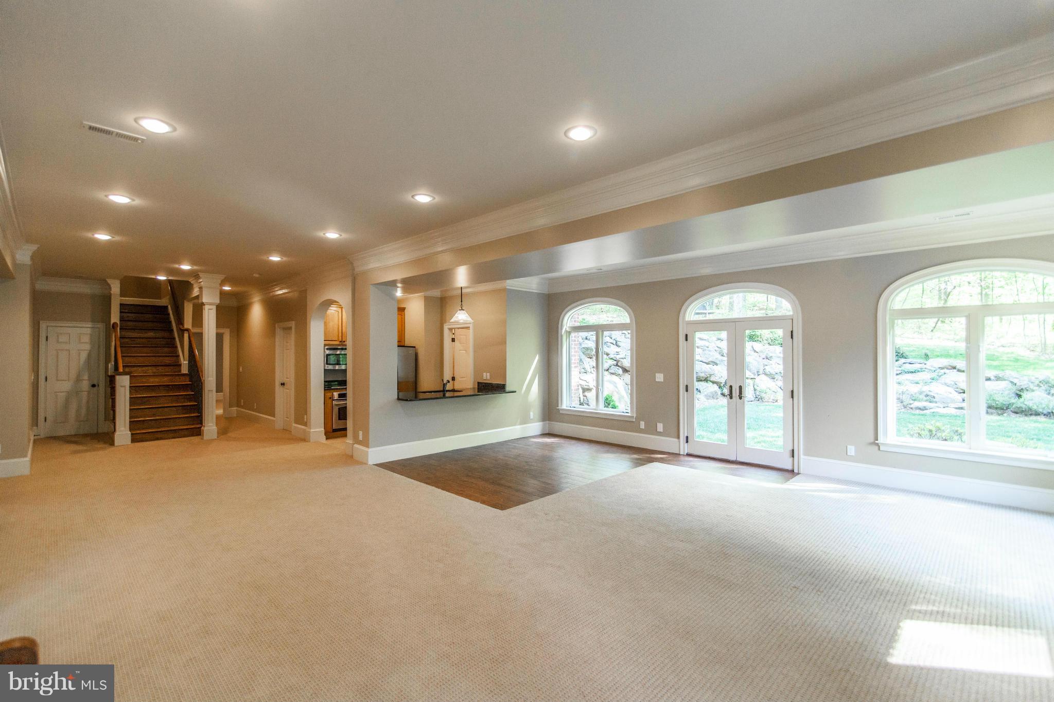 13448 Loyalty Road Leesburg, VA 20176 - Photo 27 of 30 Lower Level Rec Room and Kitchen
