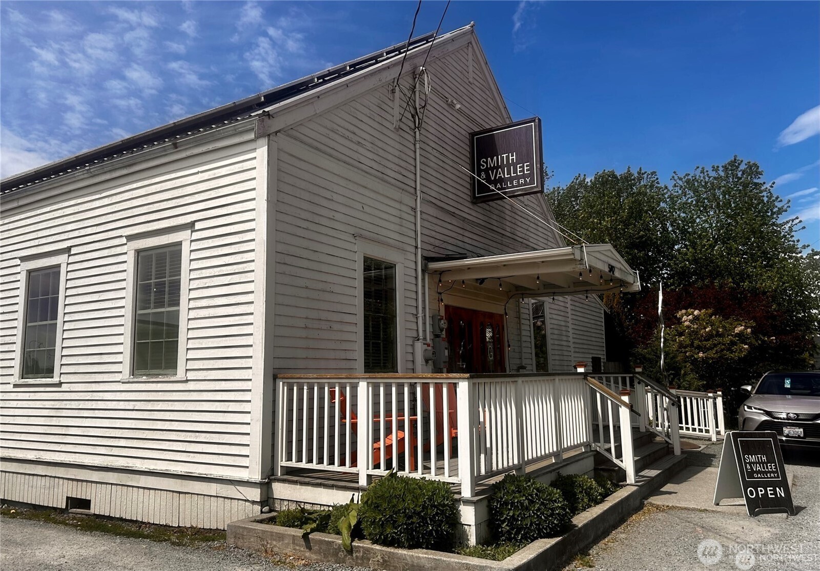 4869 Mercer Road Bow, WA 98232 - Photo 31 of 34 a view of a house with a yard