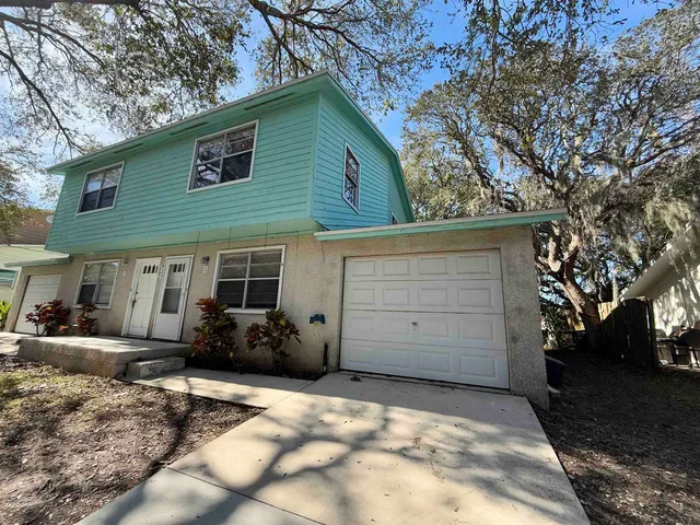 a view of a house with a patio