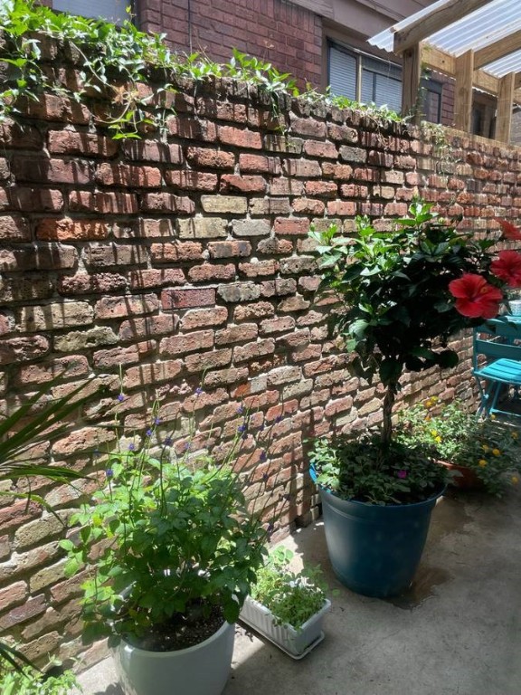1909 Brun Street, Unit 9 Houston, TX 77019 - Photo 7 of 19 a bunch of flowers in a patio