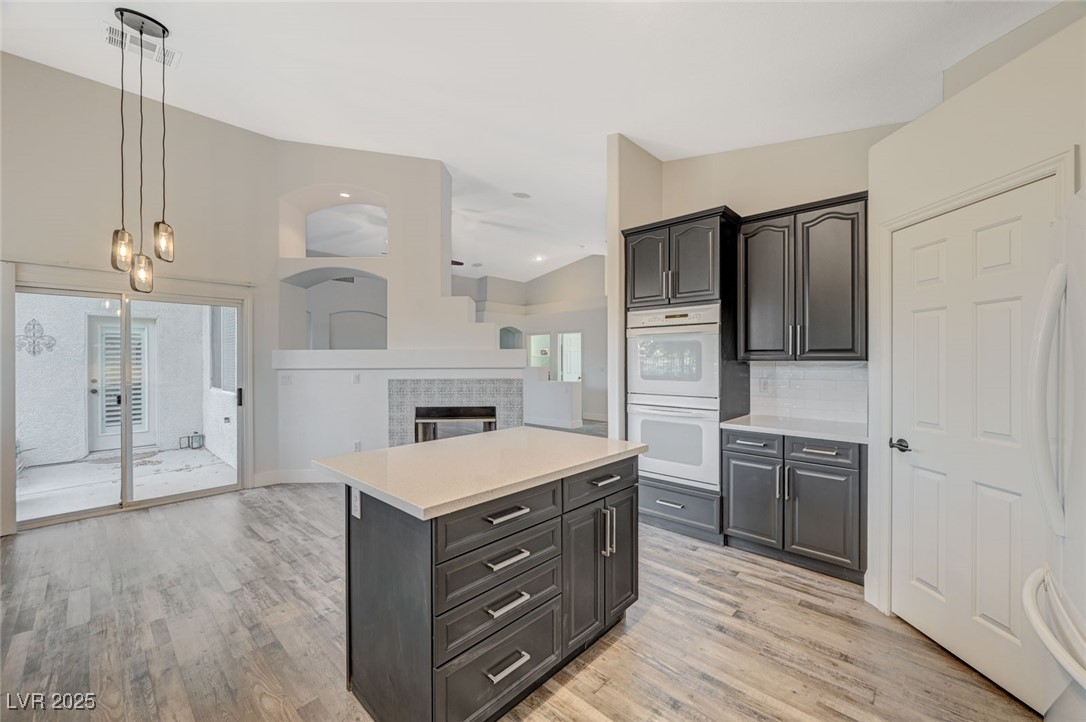 1335 Rolling Sunset Street Henderson, NV 89052 - Photo 72 of 72 Kitchen featuring open floor plan, light counterto