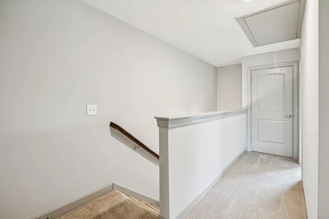 a view of empty room