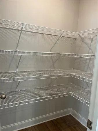 a view of a tennis net