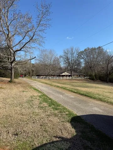 a view of an outdoor space and a yard