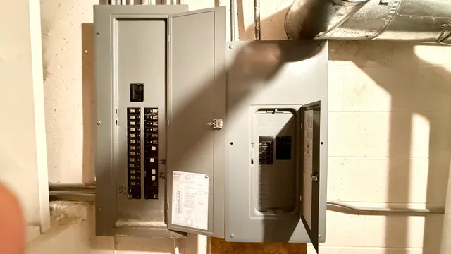 a view of walk in closet with large window