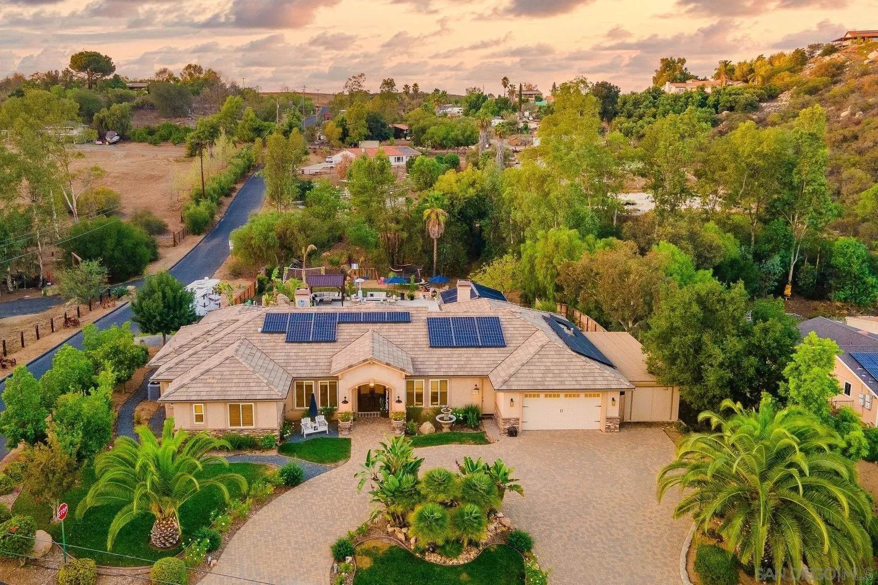 11130 Boulder Pass Escondido, CA 92026 - Photo 3 of 55 an aerial view of a house