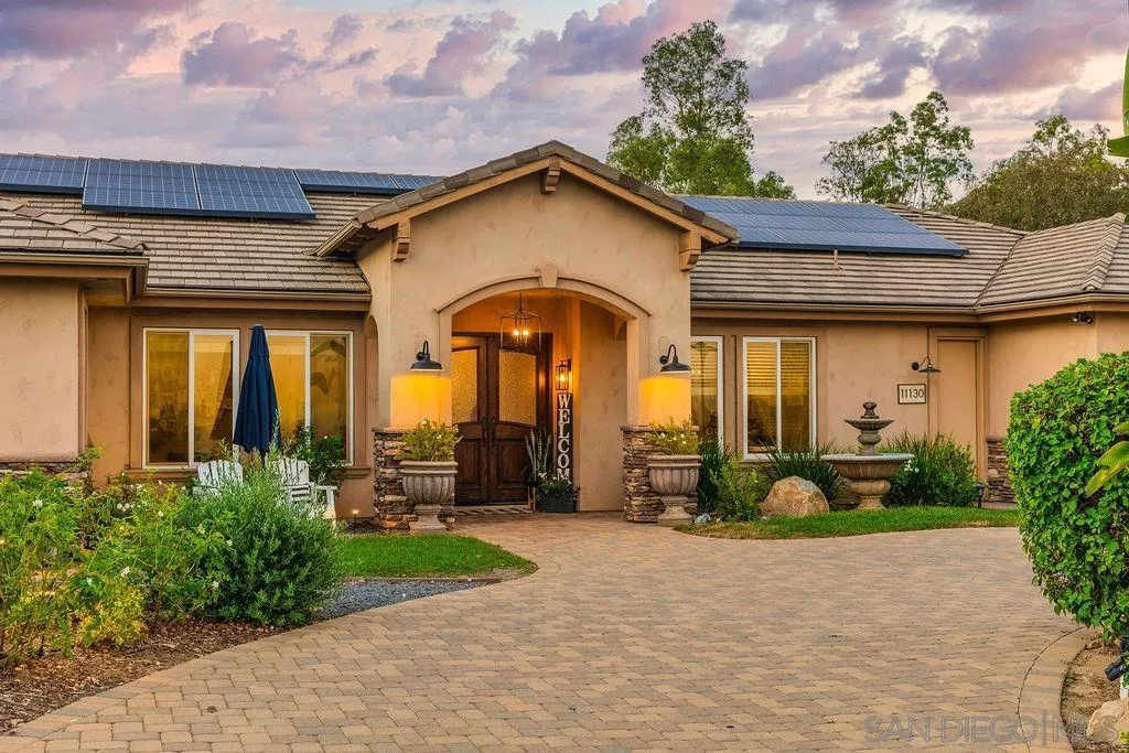 11130 Boulder Pass Escondido, CA 92026 - Photo 4 of 55 a front view of a house with garden