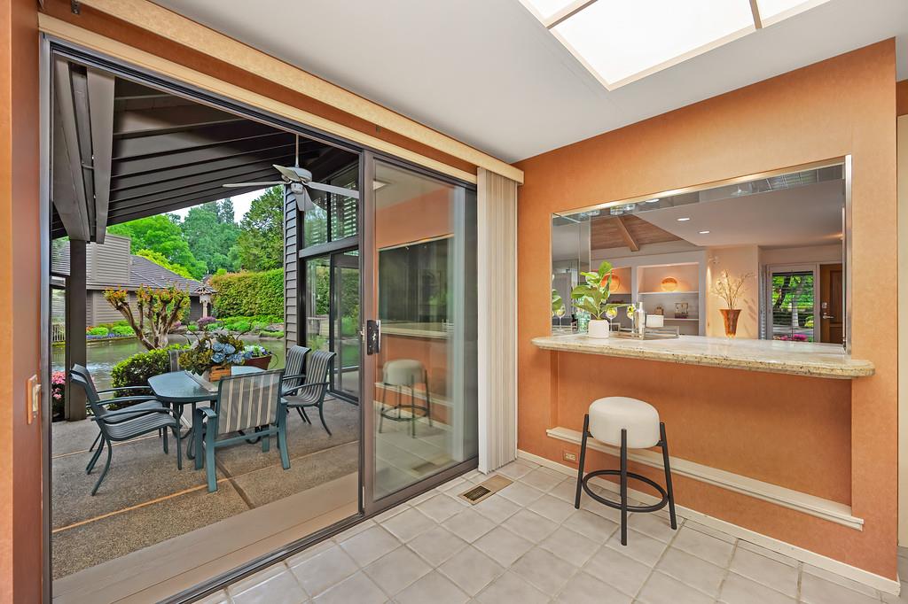 7650 Pineridge Road Fair Oaks, CA 95628 - Photo 20 of 67 Large kitchen with sliding glass doors to the back patio