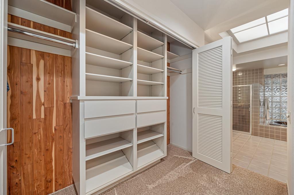 7650 Pineridge Road Fair Oaks, CA 95628 - Photo 27 of 67 Primary bedroom hall closet with built-ins