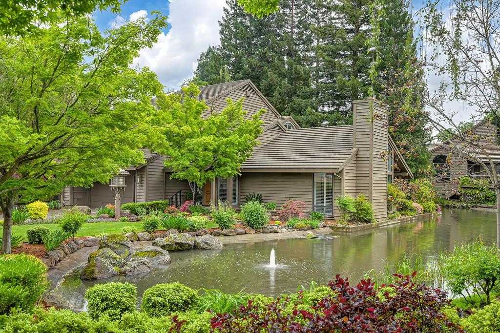 7650 Pineridge Road Fair Oaks, CA 95628 - Photo 56 of 67 View of the home from across the lake