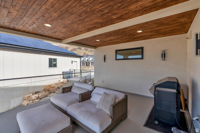 3918 South Mapleton Ests Drive Mapleton, UT 84664 - Photo 21 of 103 View of patio / terrace with outdoor lounge area
