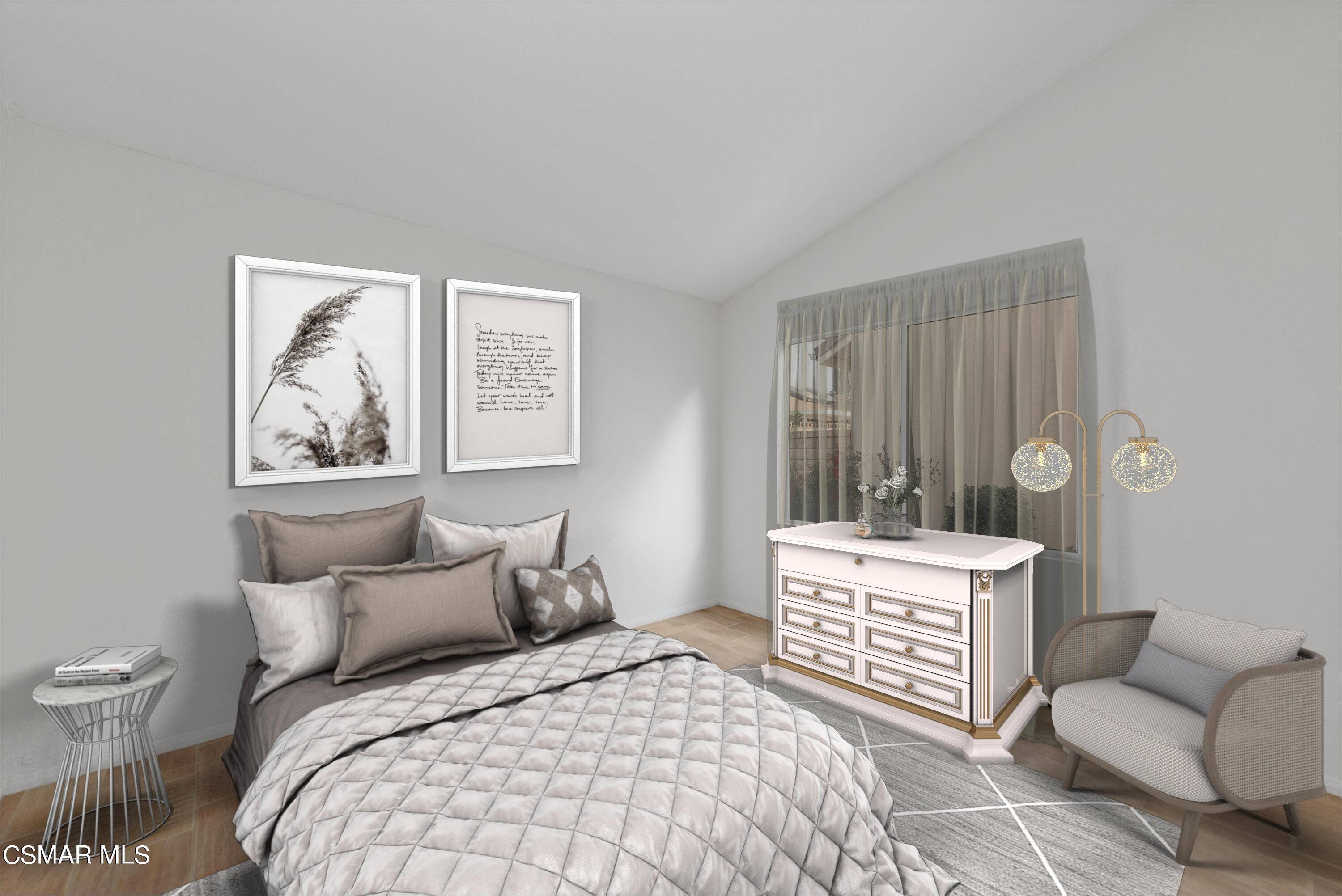 5641 Daisy Street Simi Valley, CA 93063 - Photo 19 of 49 a bedroom with a bed and a couch