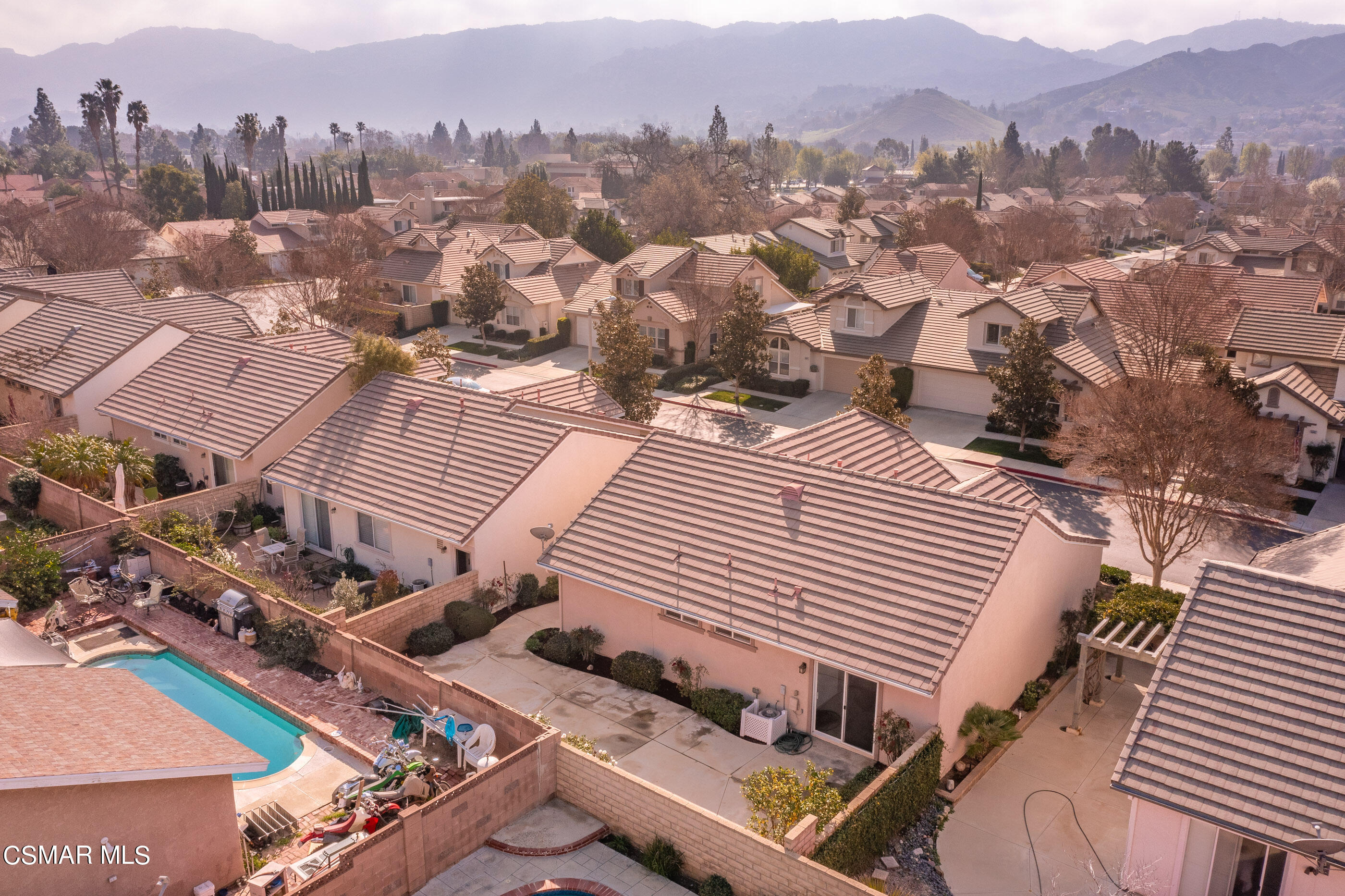 5641 Daisy Street Simi Valley, CA 93063 - Photo 41 of 49 Aerial View