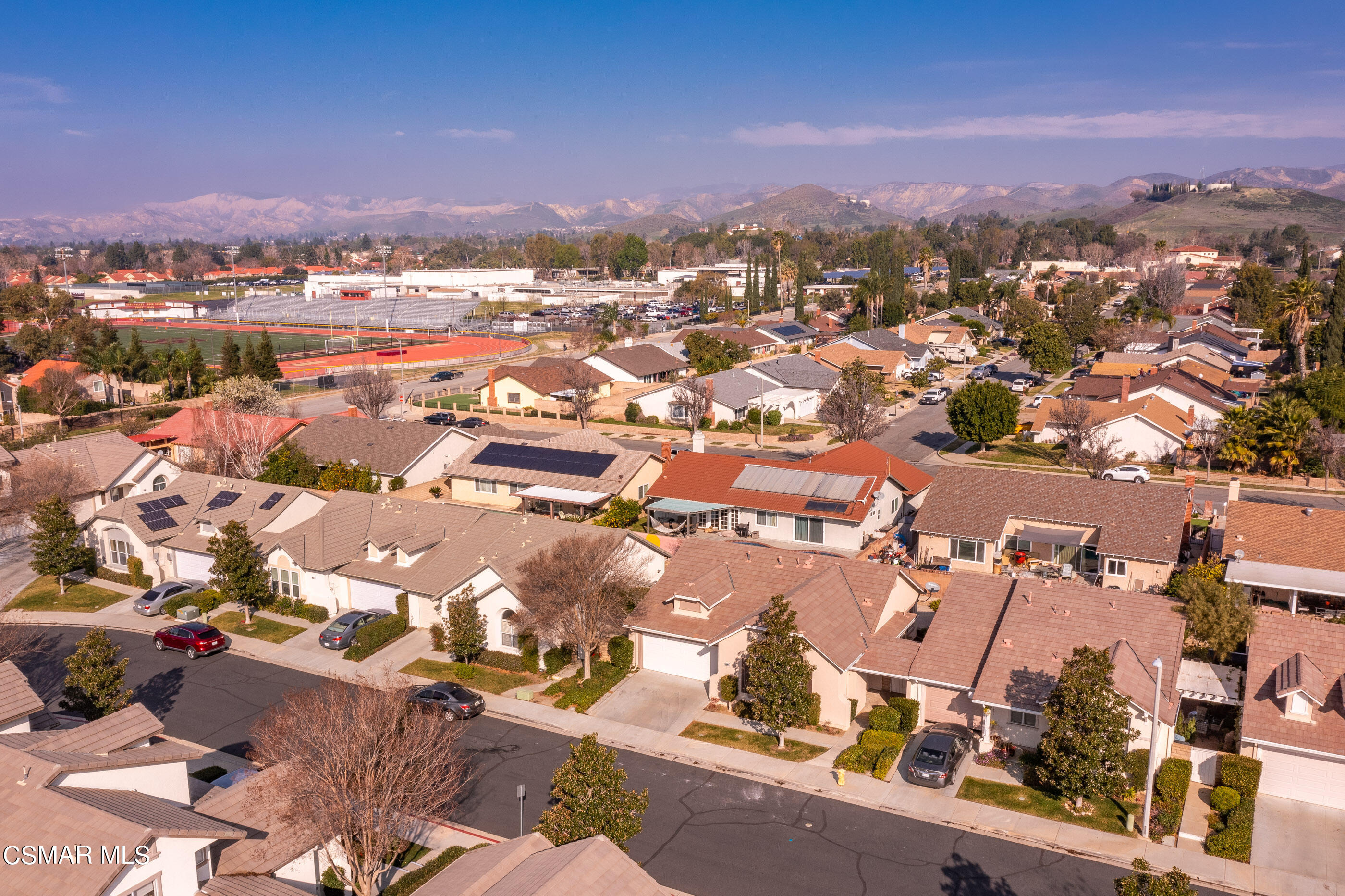 5641 Daisy Street Simi Valley, CA 93063 - Photo 47 of 49 an aerial view of a city