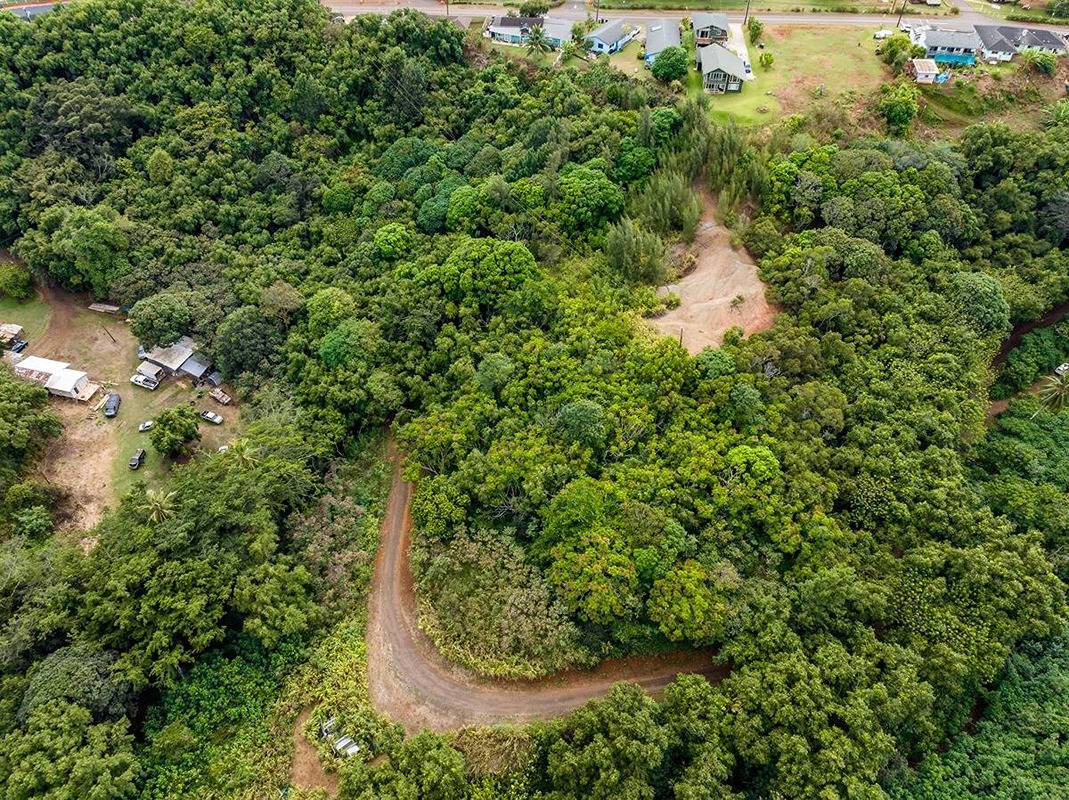 Kahumoku Road, Unit 6 Lihue, HI 96766 - Photo 5 of 18 an aerial view of a house with a yard