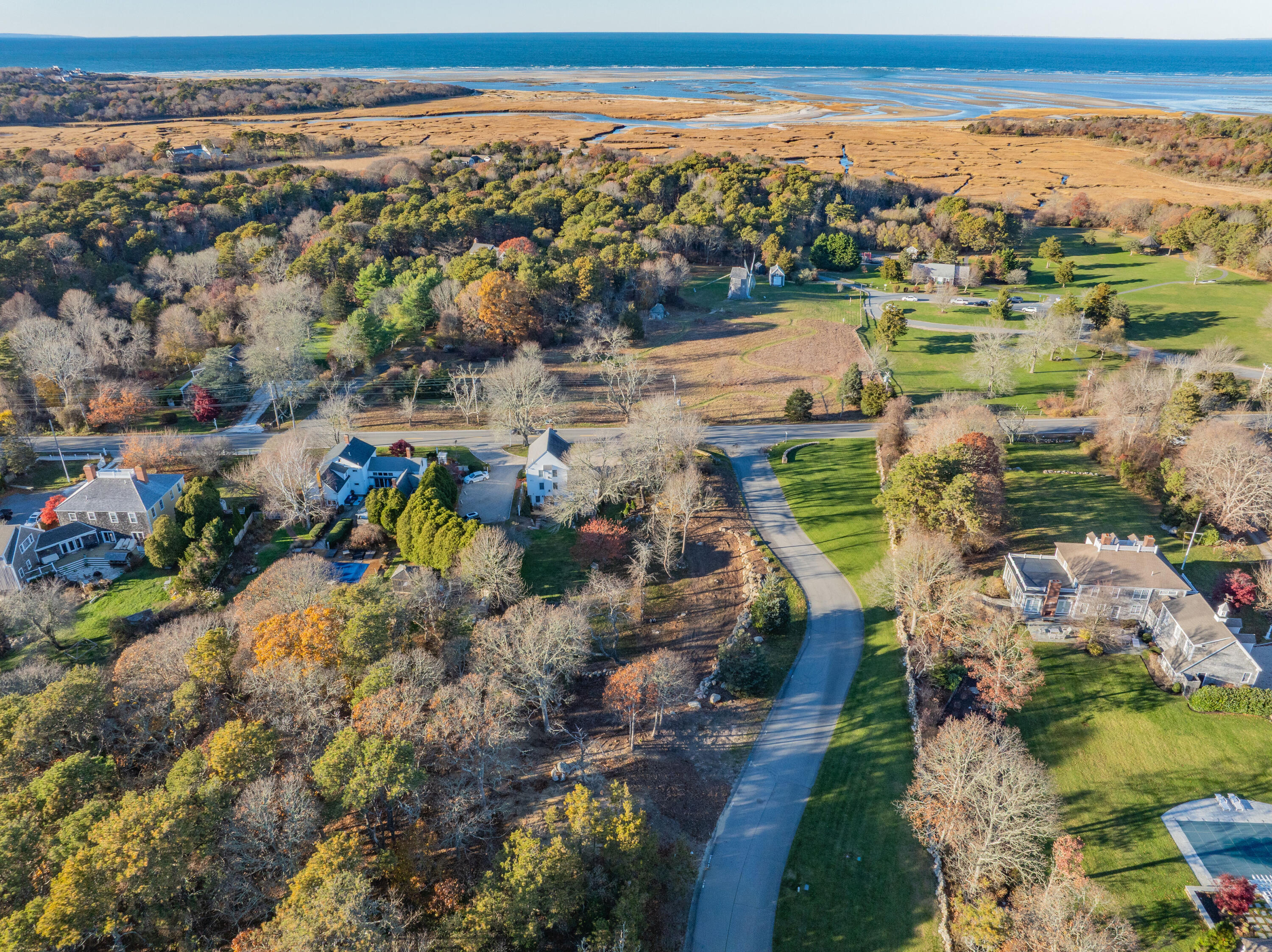 0 Ridgewood Drive Brewster, MA 02631 - Photo 34 of 35 Road frontage and beyond from above
