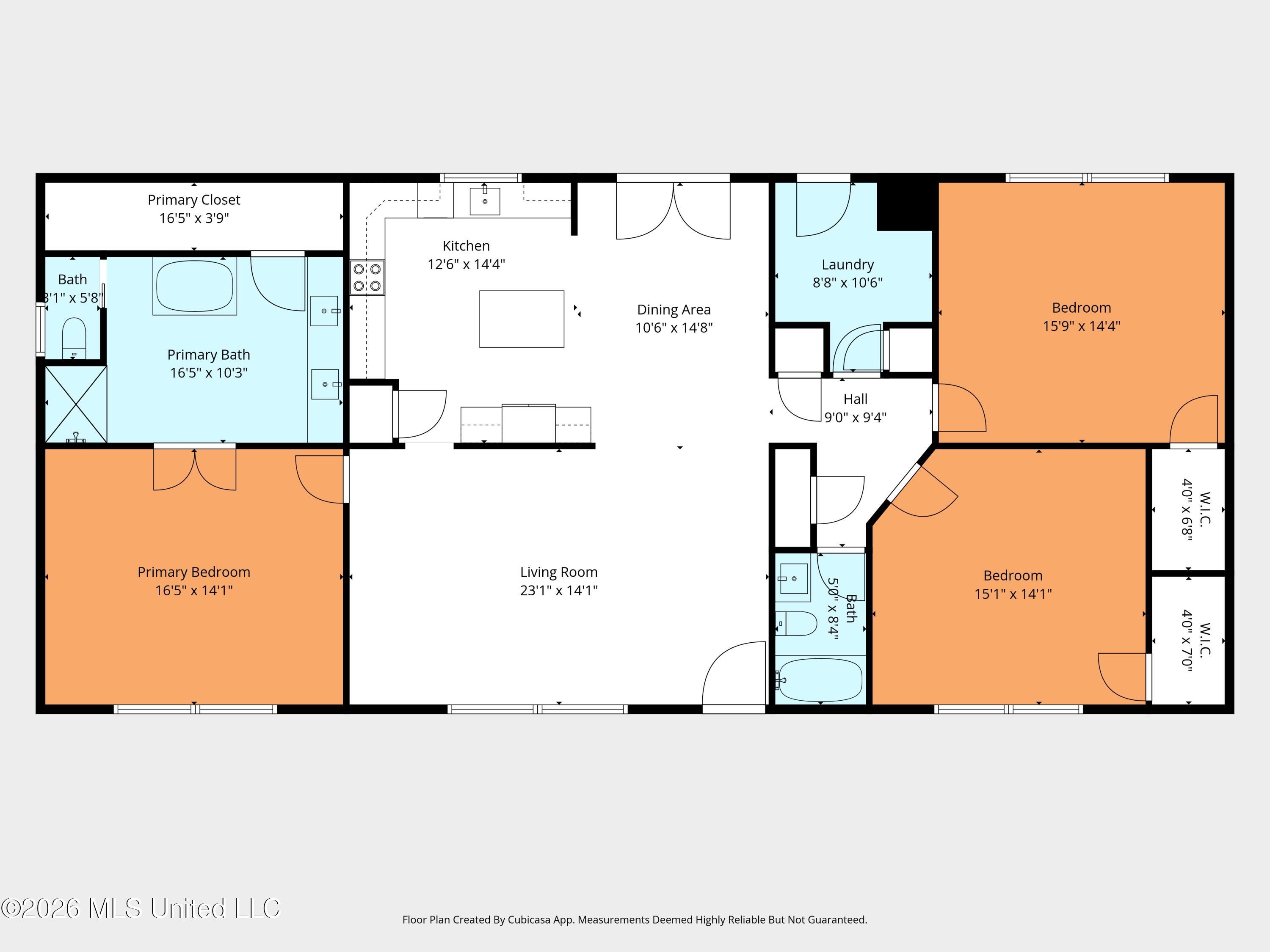 11604 Fox Ridge Drive Vancleave, MS 39565 - Photo 49 of 49 2D Floor Plan for 11604 Fox Ridge Dr