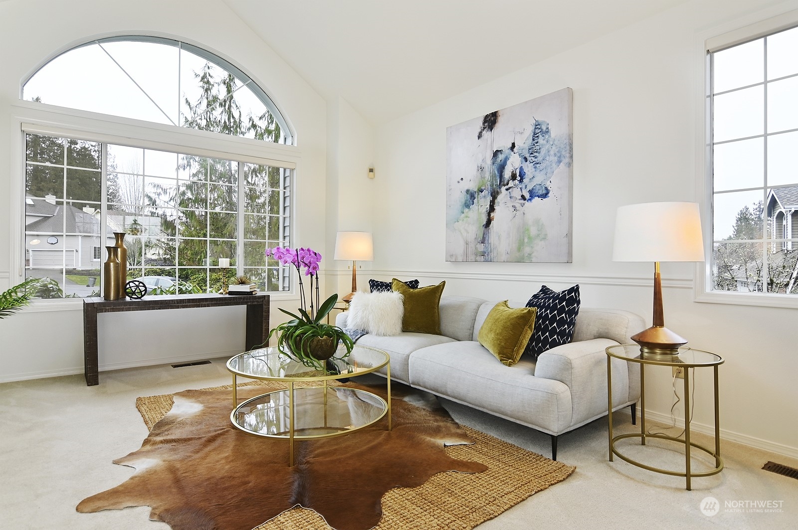 9117 Northeast 151st Street Bothell, WA 98011 - Photo 4 of 31 a living room with furniture and a large window