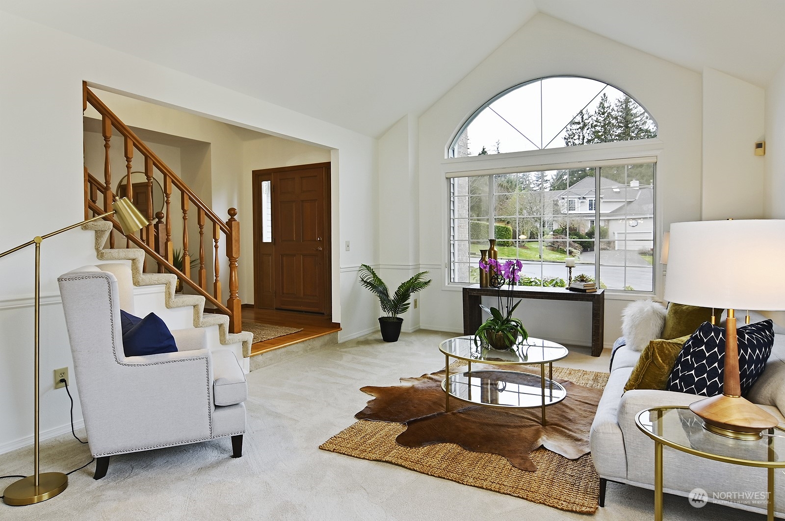 9117 Northeast 151st Street Bothell, WA 98011 - Photo 5 of 31 a living room with furniture and a large window